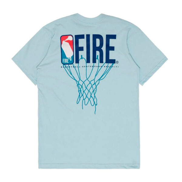 Camiseta Básica Fire NBSpray (Azul Claro)6