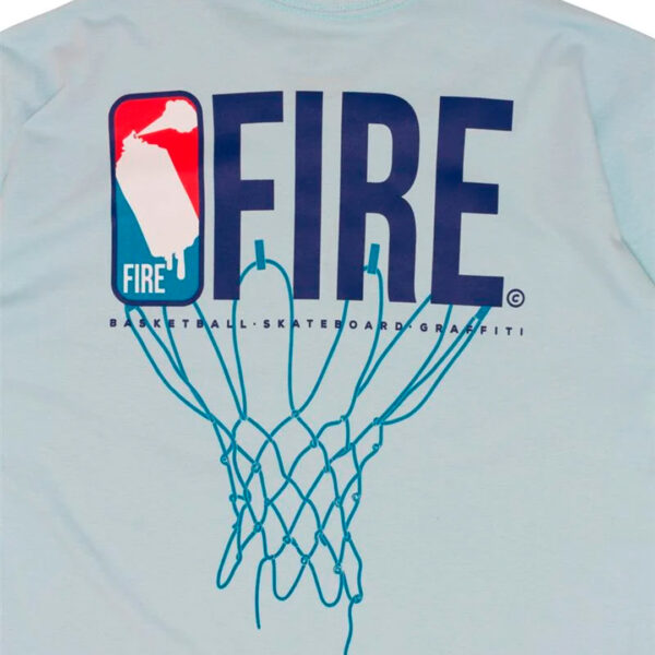 Camiseta Básica Fire NBSpray (Azul Claro)8