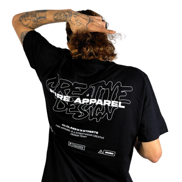 Camiseta Básica Fire Still Class On The Streets (Preto)2