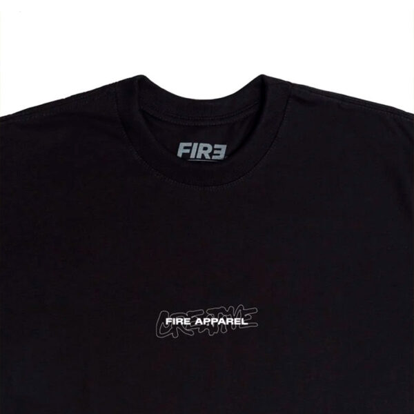 Camiseta Básica Fire Still Class On The Streets (Preto)8