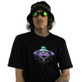 Camiseta Stranger Gangsta Pyramid (Preta)5