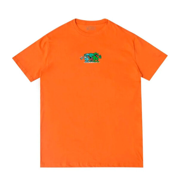 Camiseta Stranger Happy Tree Friends (Laranja)4