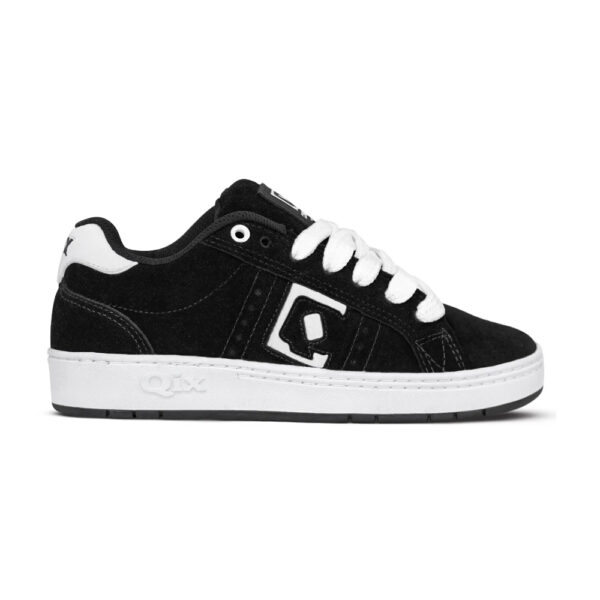 Tênis Qix Combat Suede Preto Branco 1