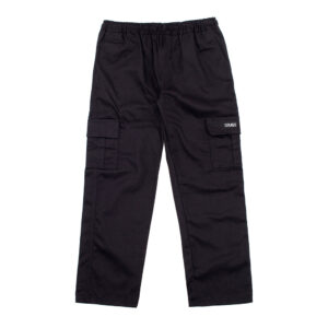 Calça Cargo Reta Stranger Preta