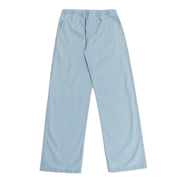 Calça Carpinteiro Jeans Reta Stranger Azul Claro