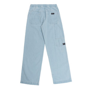 Calça Carpinteiro Jeans Reta Stranger Azul Claro