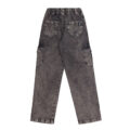 Calça Jeans Cargo Reta Stranger Estonada