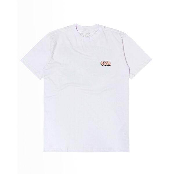Camiseta Básica Fire Alphabet Branco
