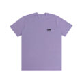 Camiseta Basica Fire Stencil Spray Lilas