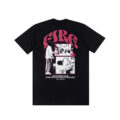 Camiseta Basica Fire Street Masked Graff Preto