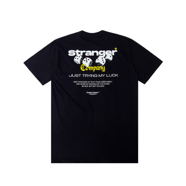 Camiseta Stranger Lucky Dice Preto