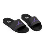 Chinelo Slide Hocks Filigrama Purple em vista lateral