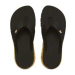 Chinelo Sandalia Kenner Rakka Preto Dourado - Imagem 3