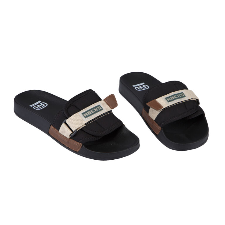 Chinelo Slide Hocks Bravo Buck masculino com sola de borracha