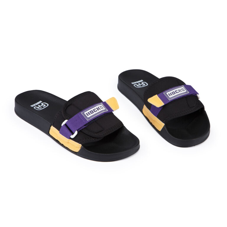 Chinelo Slide Hocks Bravo Elai com sola em borracha e estampa exclusiva