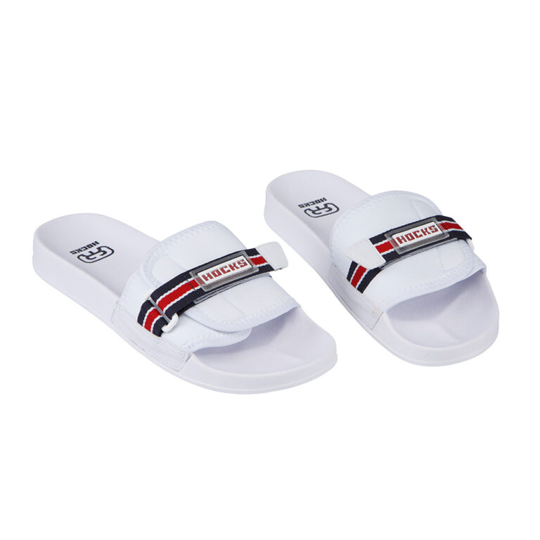 Chinelo Slide Hocks Bravo THF com estampa urbana e sola em borracha