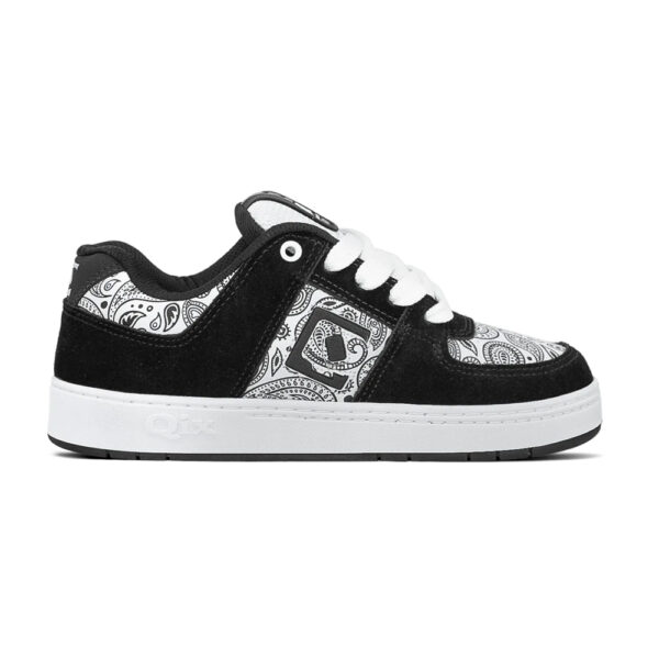 Tênis Qix 90s OG Branco Preto retrô original