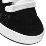 Tenis Qix Combat Suede Preto Branco - Imagem 3