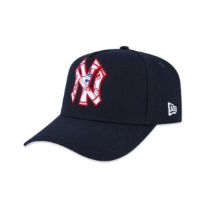 Boné New Era 9FORTY A-Frame MLB New York Yankees World Of Logos Original Loja Atwork