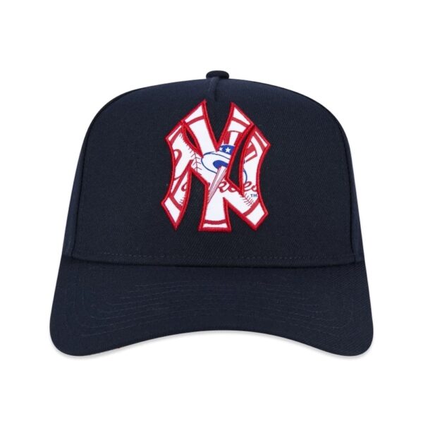 Boné 9FORTY A-Frame MLB New York Yankees World Of Logos - Imagem 2