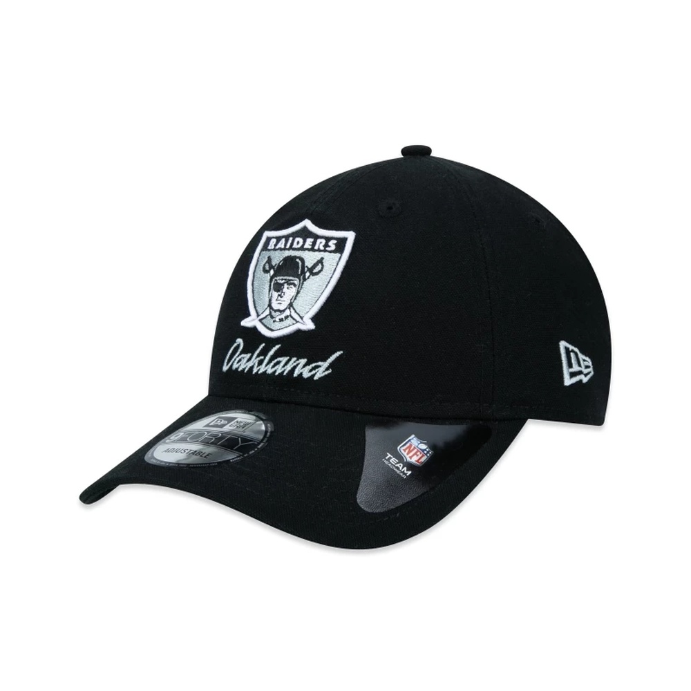 Boné New Era 9FORTY Desestruturado NFL Las Vegas Raiders Core Original Loja Atwork