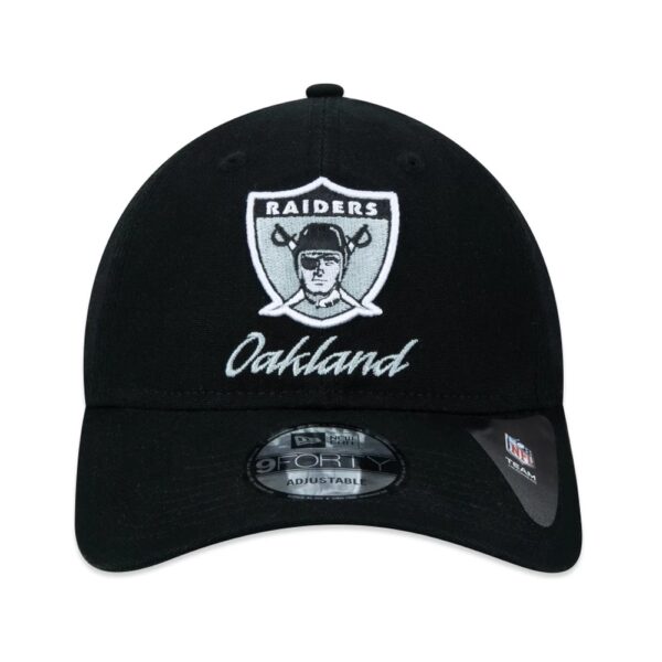 Boné 9FORTY Desestruturado NFL Las Vegas Raiders Core NFL - Imagem 2