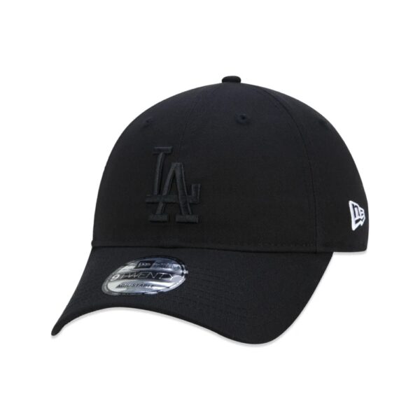 Boné New Era 9TWENTY MLB Los Angeles Dodgers Aba Curva Preto Original Loja Atwork