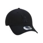 Boné 9TWENTY MLB Los Angeles Dodgers Aba Curva Preto - Imagem 3