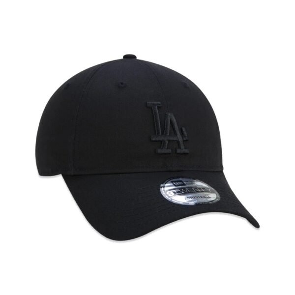 Boné 9TWENTY MLB Los Angeles Dodgers Aba Curva Preto - Imagem 3