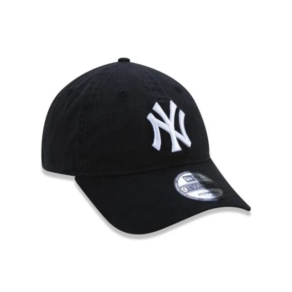 Boné 9TWENTY MLB New York Yankees Aba Curva Preto - Imagem 3