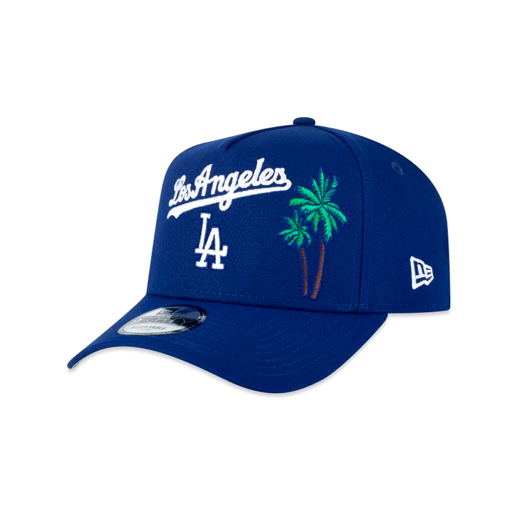 Boné New Era 9FORTY A-Frame MLB Los Angeles Dodgers Fan Original Loja Atwork