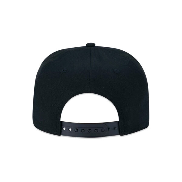 Boné 9FORTY A-Frame Snapback MLB Los Angeles Dodgers Aba Curva Preto - Imagem 4