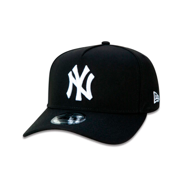 Boné New Era 9FORTY A-Frame Snapback Aba Curva MLB New York Yankees Original Loja Atwork