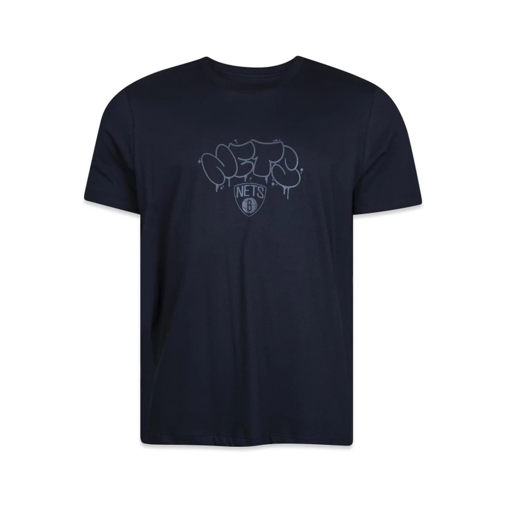 Camiseta Regular Brooklyn Nets Hiphop Original Loja Atwork