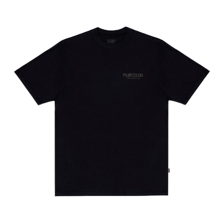 Camiseta Plano C PLNC Club Black Original Loja Atwork