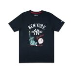 Camiseta Regular MLB New York Yankees Fan Original Loja Atwork
