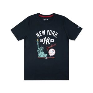 Camiseta Regular MLB New York Yankees Fan Original Loja Atwork