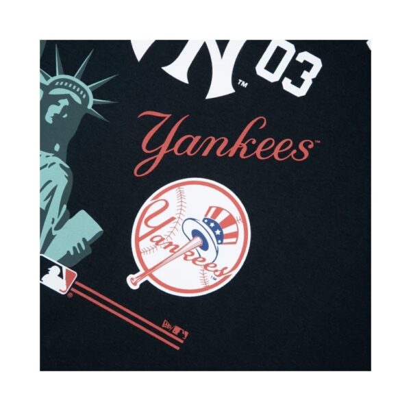 Camiseta New Era Regular MLB New York Yankees Fan - Imagem 3