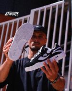 Tênis Ous Fluente GTX Essencial Preto Branco - Imagem 3