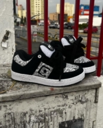 Tenis Qix 90s OG Branco Preto - Imagem 5