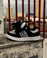 Tenis Qix 90s OG Branco Preto - Imagem 4