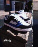 Tênis Qix Am Preto Azul Branco - Imagem 2