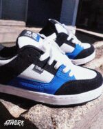 Tênis Qix Am Preto Azul Branco - Imagem 4