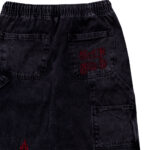 Calça Trip Side Baggy Jeans Marmorizada Bordada Red - Imagem 6