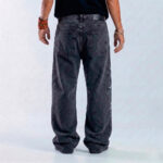 Calça Trip Side Recorte Jeans Marmorizada Cruz - Imagem 2