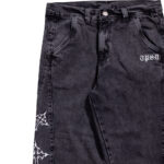 Calça Trip Side Recorte Jeans Marmorizada Cruz - Imagem 5