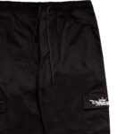 Calça Trip Side Reta Cargo Sarja Preta - Imagem 5